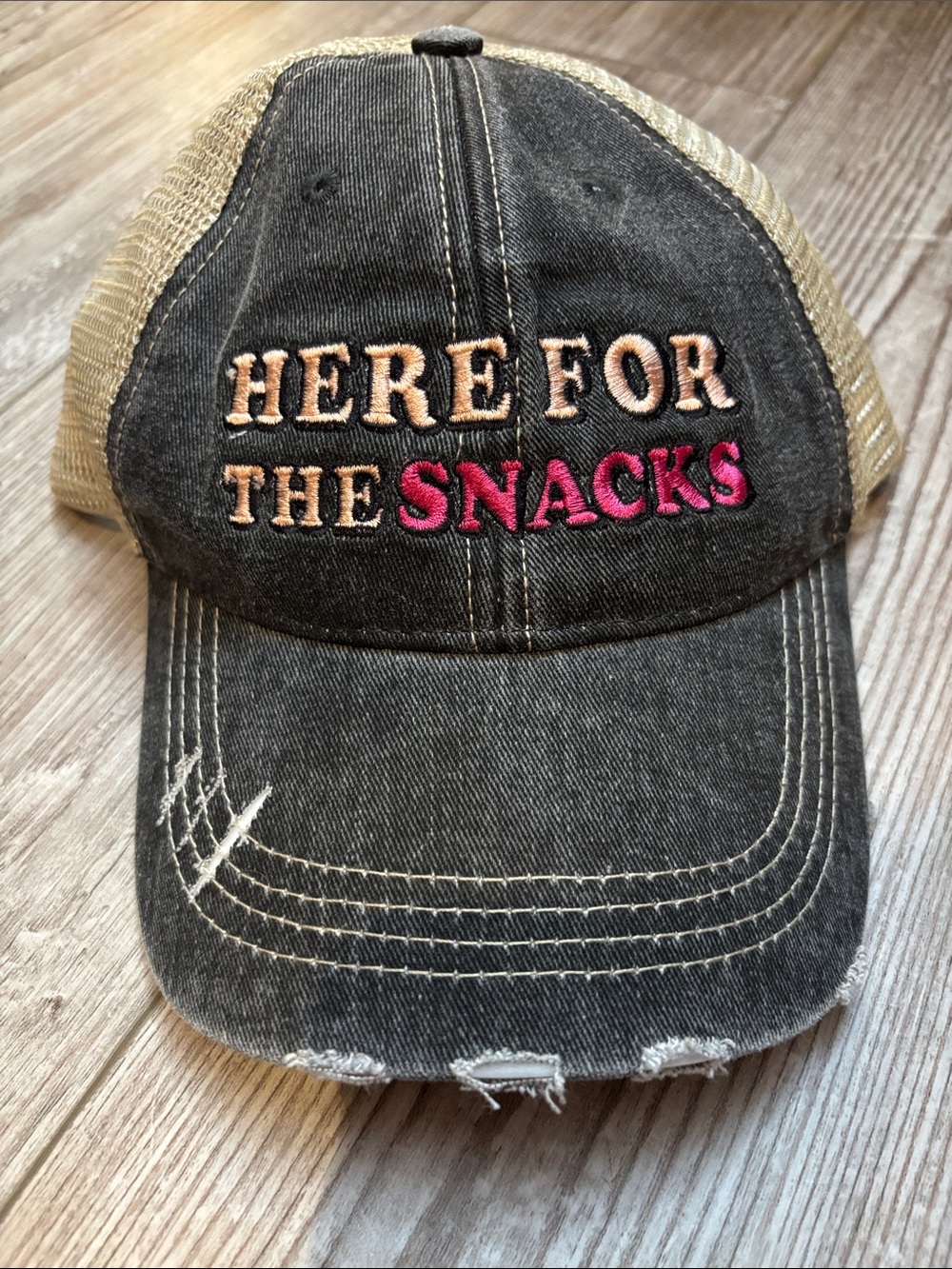 Katydid HERE FOR THE SNACKS Trucker Hat